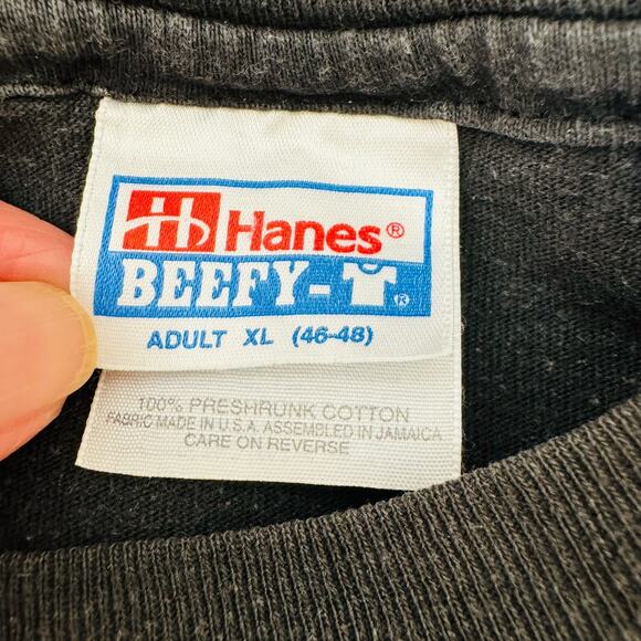 Pete's Wicked Ale Vintage 1990s Classic Black Cotton T Shirt XL Beer Malty Ale - Picture 7 of 8